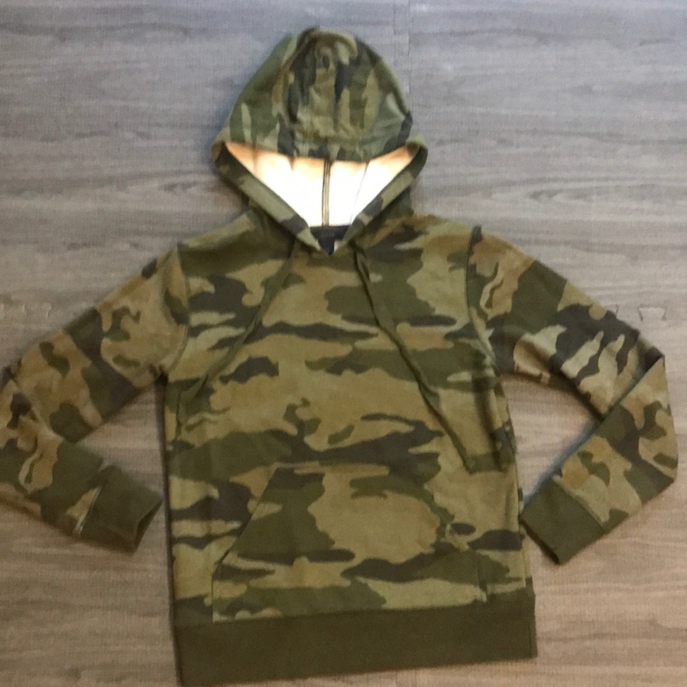 J.Crew Camo Hoodie